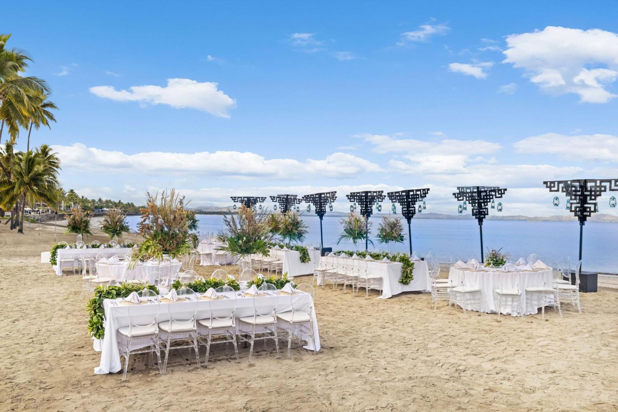 Sheraton Fiji Golf & Beach Resort Denarau Island Bagian luar foto Beachfront