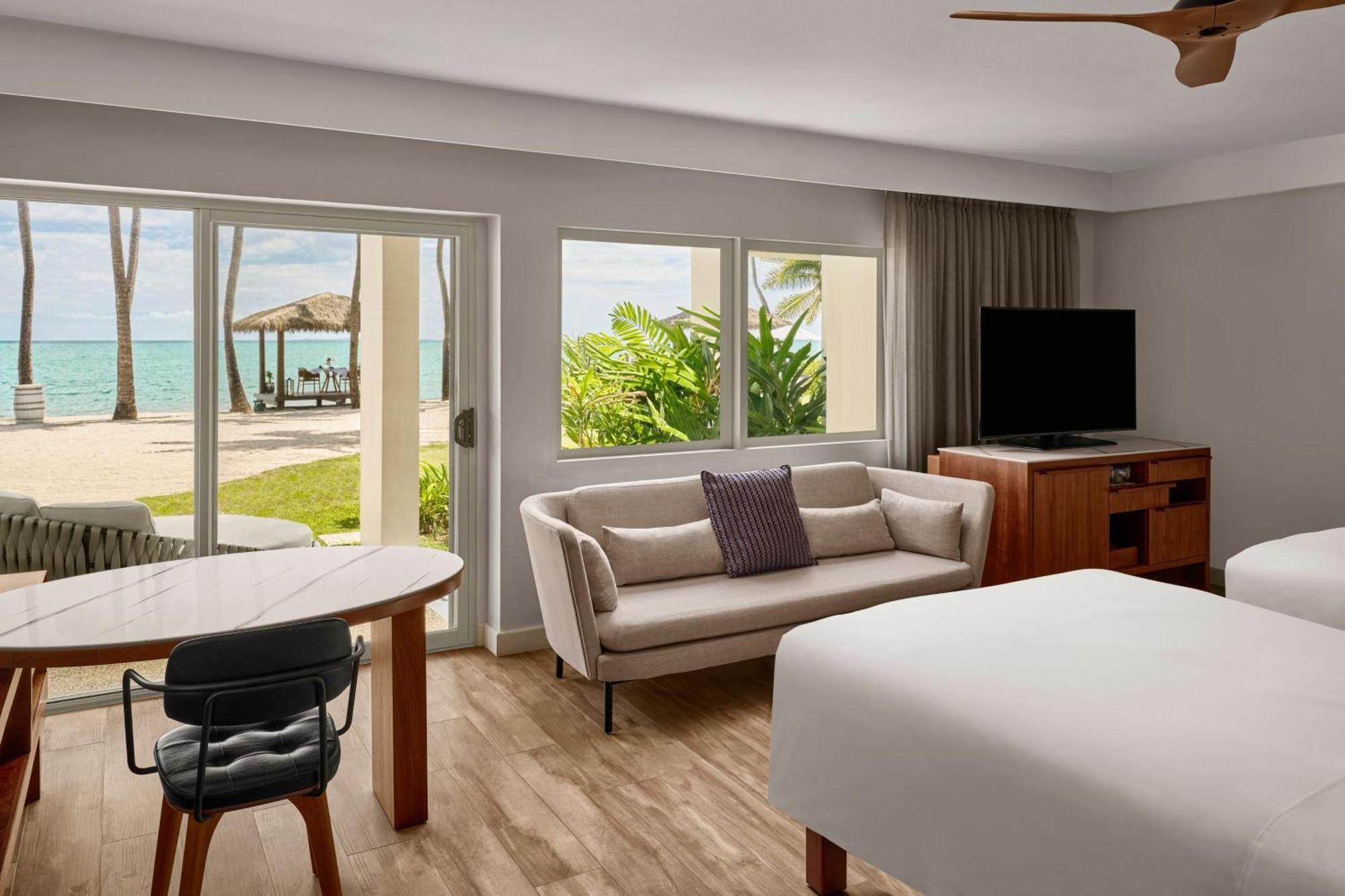 Sheraton Fiji Golf & Beach Resort Denarau Island Bagian luar foto A room at the Hilton Cancun Resort